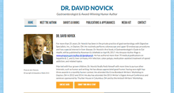 Desktop Screenshot of drdavidnovick.com