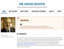 Tablet Screenshot of drdavidnovick.com